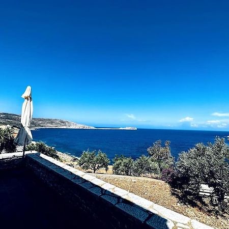 Cozy Cliff Tower W/ Breathtaking Sea Views Villa Agios Georgios Minas Exterior foto